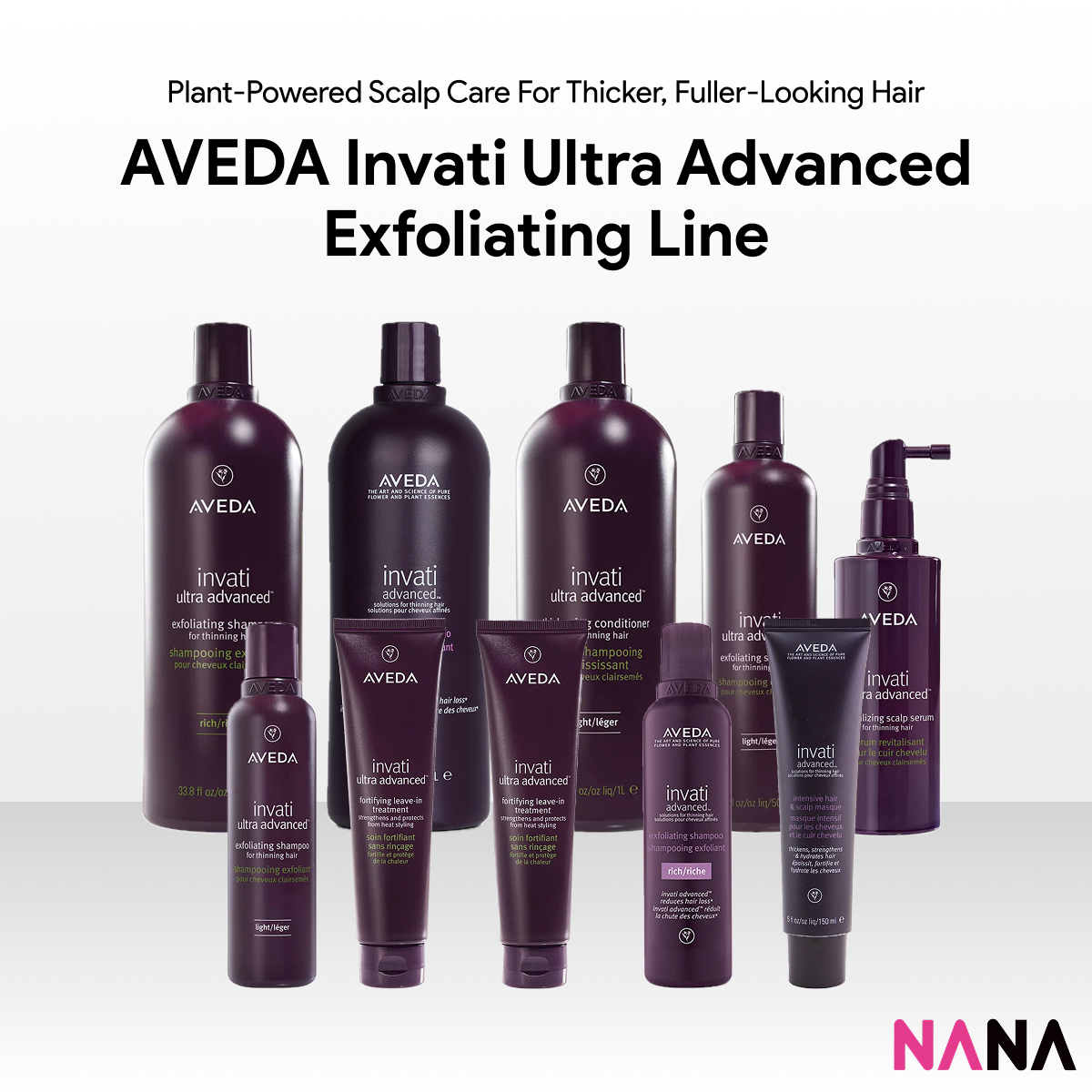 Aveda Invati Ultra Advanced - Light & Rich Shampoo, Conditioner, Revitalizer 100Ml-1000Ml (Delivery Time: 5-10 Days) ราคา 1,710 บาท*ส่งฟรี
