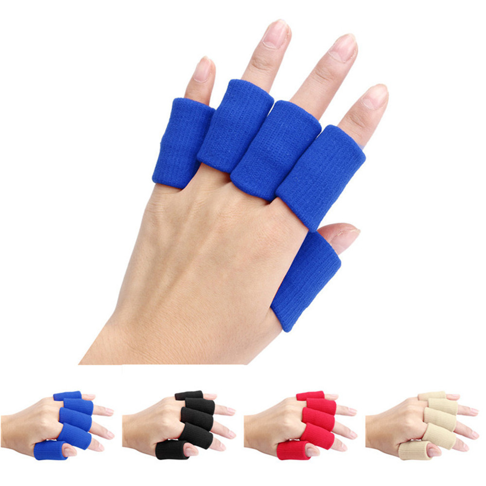 YONGCIXU Universal อุปกรณ์เสริมกลางแจ้งบาสเกตบอลยืดหยุ่นถุงมือรั้งโรคข้ออักเสบกีฬา Aid แขนที่รองรับนิ้ว Finger Protector