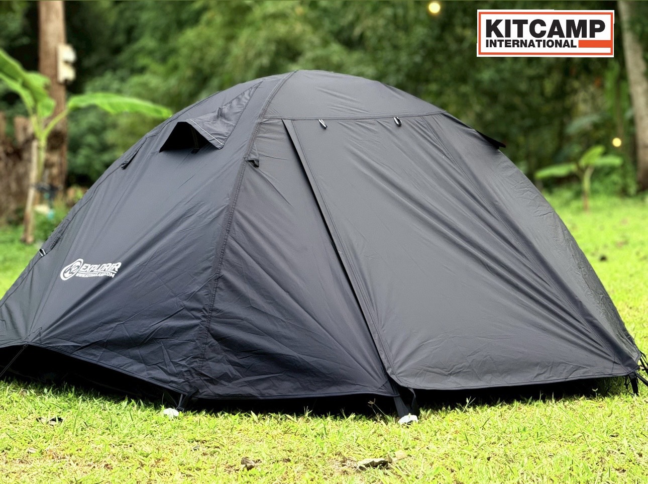 Camping Tent K2, Model Explorer, Size for 2 People, Waterproof Tent, Field Tent (Lifetime Warranty) ราคา 2,990 บาท*ส่งฟรี