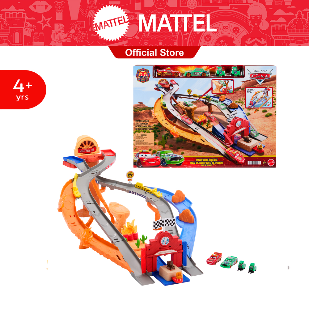 Disney Cars Radiator Springs Race & Rescue Rescue Road Raceway Playset ดิสนีย์ คาร์ส ชุดทางแข่งและกู้ภัย JFL57 ราคา 3,056 บาท*ส่งฟรี