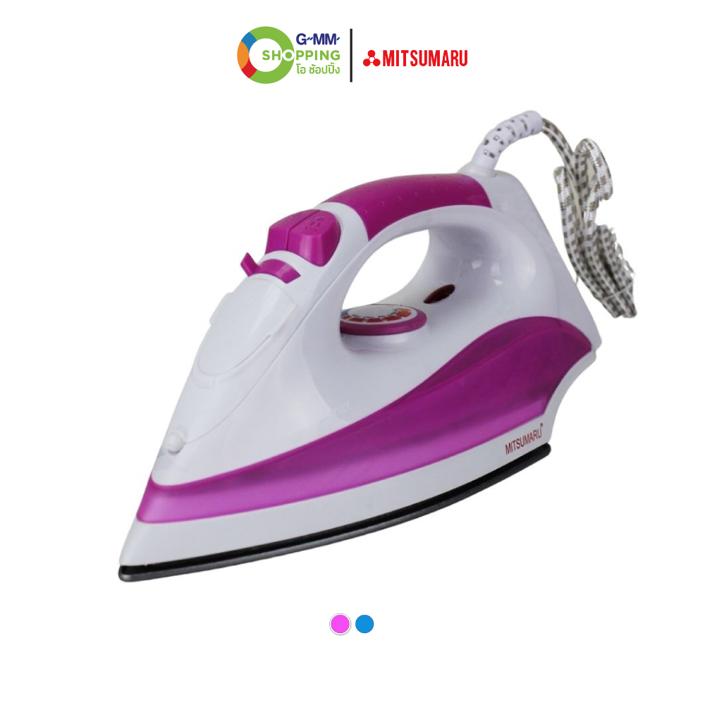 Mitsumaru มิตซูมารู เตารีดไอน้ำ 2200W รุ่น AP-I361M มี 2 สี #130055 ราคา 599 บาท*ส่งฟรี