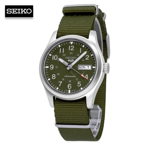 นาฬิกาข้อมือผู้ชาย Seiko Velashop ไซโก้ 5 SPORTS AUTOMATIC รุ่น SRPG33K1 สีเขียว, SRPG33K, SRPG33, SRPG ราคา 10,500 บาท*ส่งฟรี