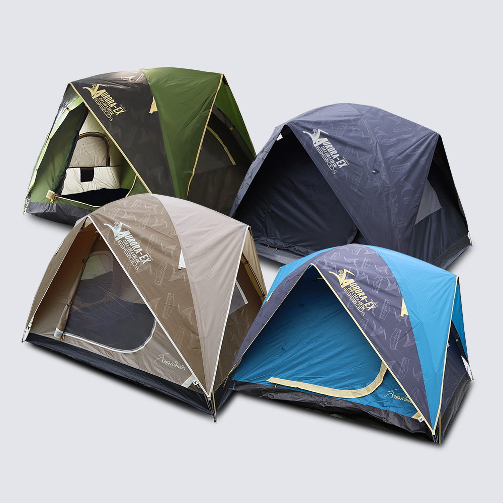 สนามเดินป่า เต็นท์โดม 2 คน รุ่น AURORA EX/ FCSW016, FCSW026, FCSW027, FCSW034 ราคา 2,295 บาท*ส่งฟรี