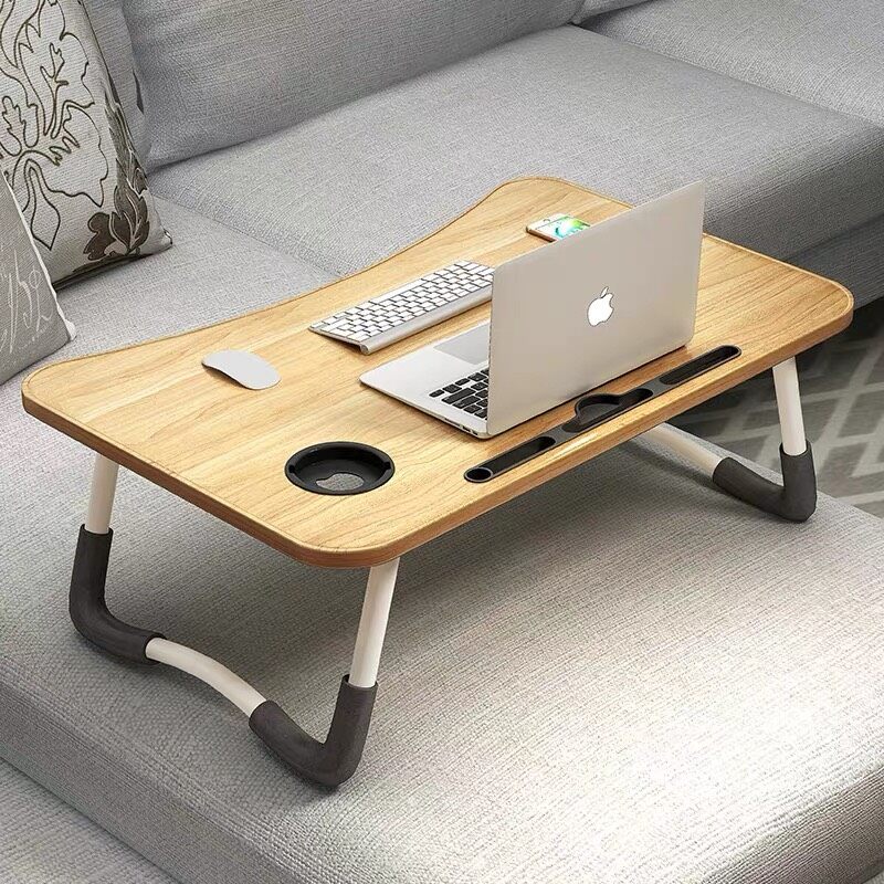 รุ่นฮิต! โต๊ะวางคอมพิวเตอร์ โต๊ะคร่อม โต๊ะนั่งกับพื้น โต๊ะเขียนหนังสือ computer table แบบมีที่วางแก้ว