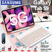 ภาพขนาดย่อของสินค้า2022แทบเล็ตของแท้ Sansumg Galaxy Tab S9 แท็บเล็ต 10.4 นิ้ว RAM16G ROM512G แท็บเล็ตถูกๆ Screen Dual Sim โทรได้ Full HD แท็บเล็ตถูกๆ Andorid 11.0Tablet 4g/5G11-core แท็บเล็ตสำหรับเล่นเกมราคาถูก จัดส่งฟรี หน่วยประมวลผล ipad Tab S6 S7 S8 แท็ปเลต