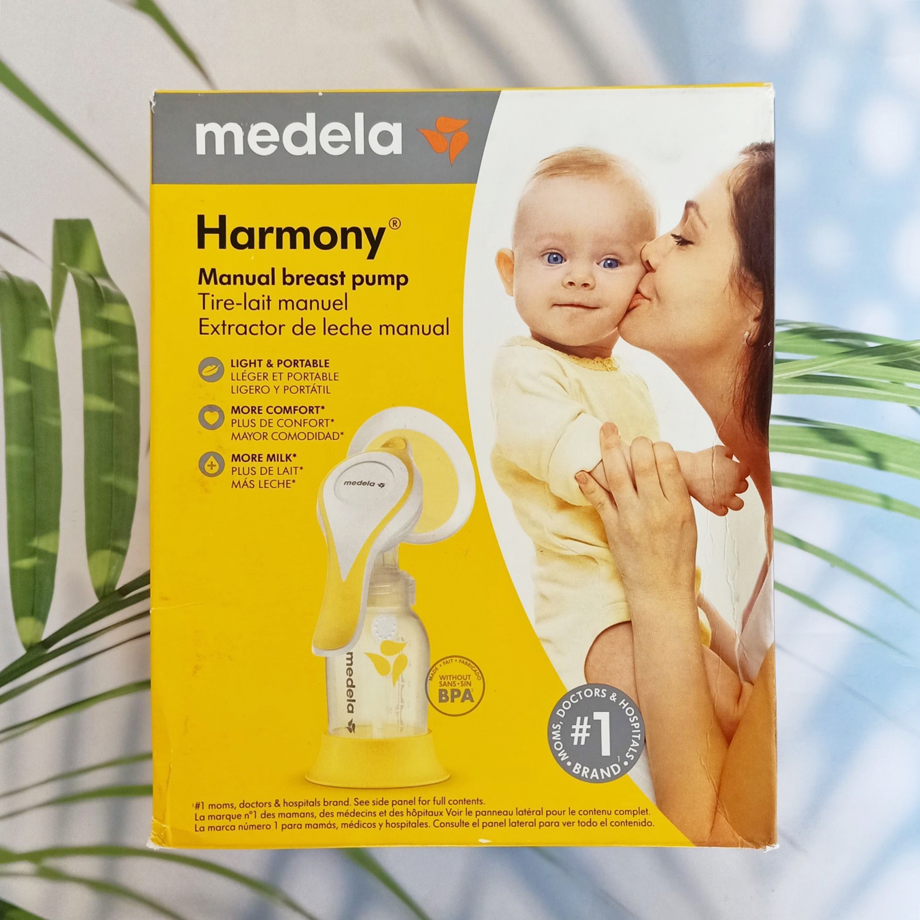 Manual Breast Pump Harmony Manual Breast Pump Single Hand Breastpump with Flex Breast Shields (Medela ® ) Manual Breast Pump ราคา 2,198 บาท*ส่งฟรี