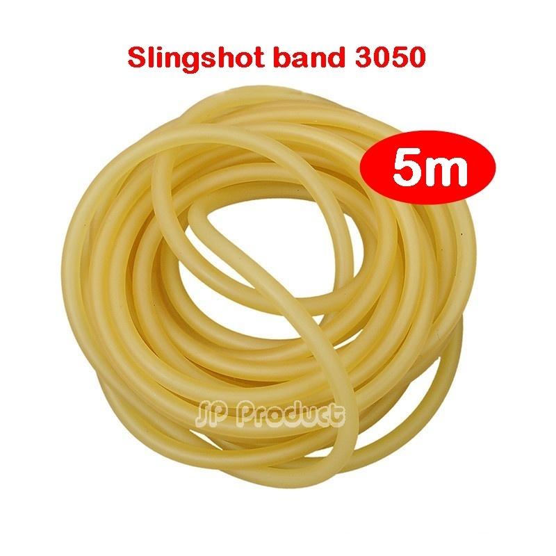 Slingshot Band #3050 อะไหล่ยางยิงหนังสติ๊กแบบท่อกลม ขนาด 5 mm