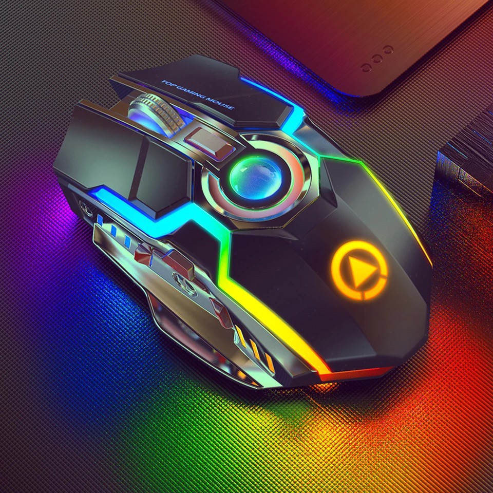 เมาส์ A5 เมาส์เกมมิ่ง Wireless Optical RGB Gaming Mouse A5 เมาส์ไร้สาย  E-sport Game Mouse เมาส์ gaming mouse