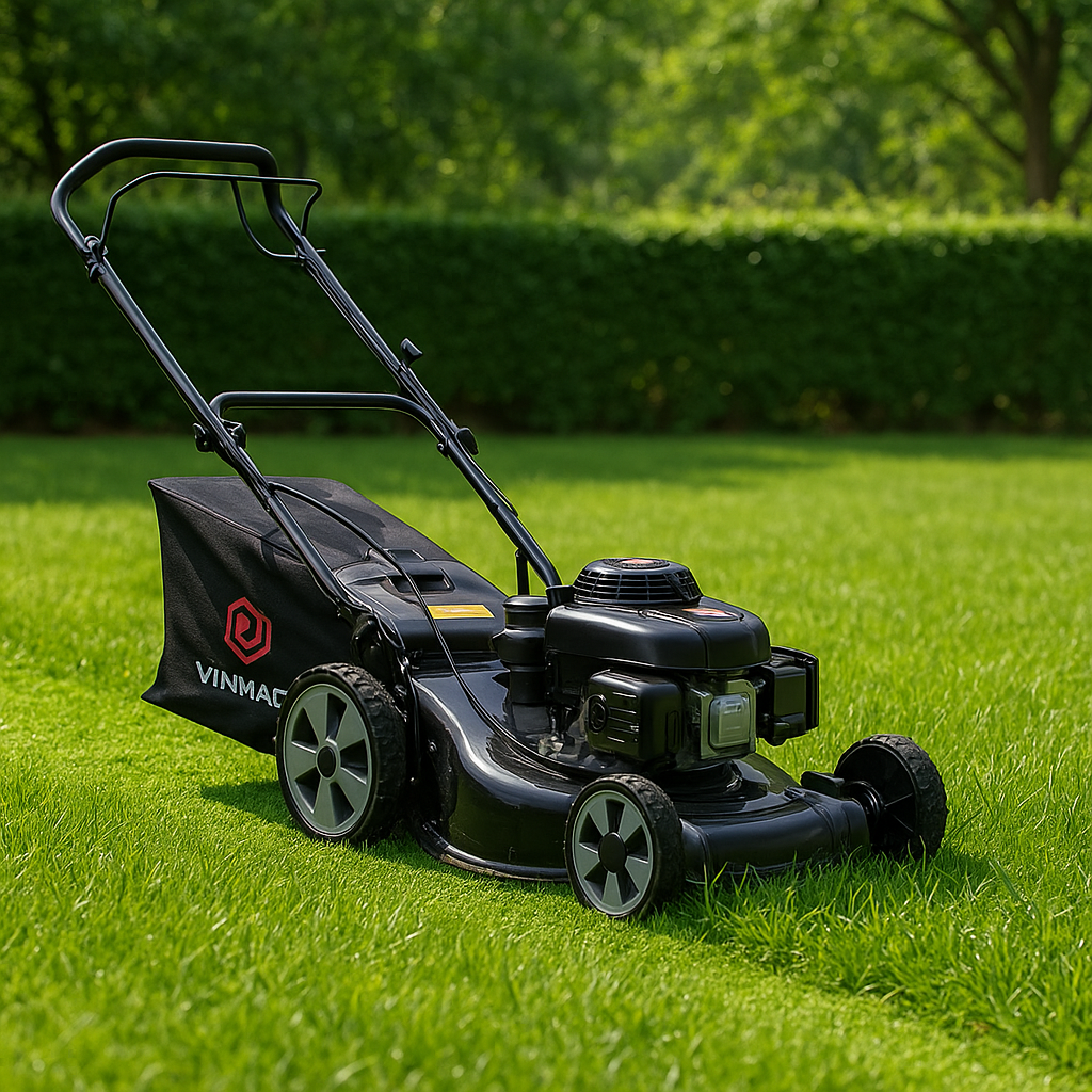 globalhouse980 VINMAC รถตัดหญ้าเดิมตาม รุ่นCJ21GZSH55 เครื่องยนต์ HONDA160cc. ขนาดใบตัด21 นิ้ว (ชนิดใบตัดข้อเหวี่ยง) ราคา 17,900 บาท*ส่งฟรี