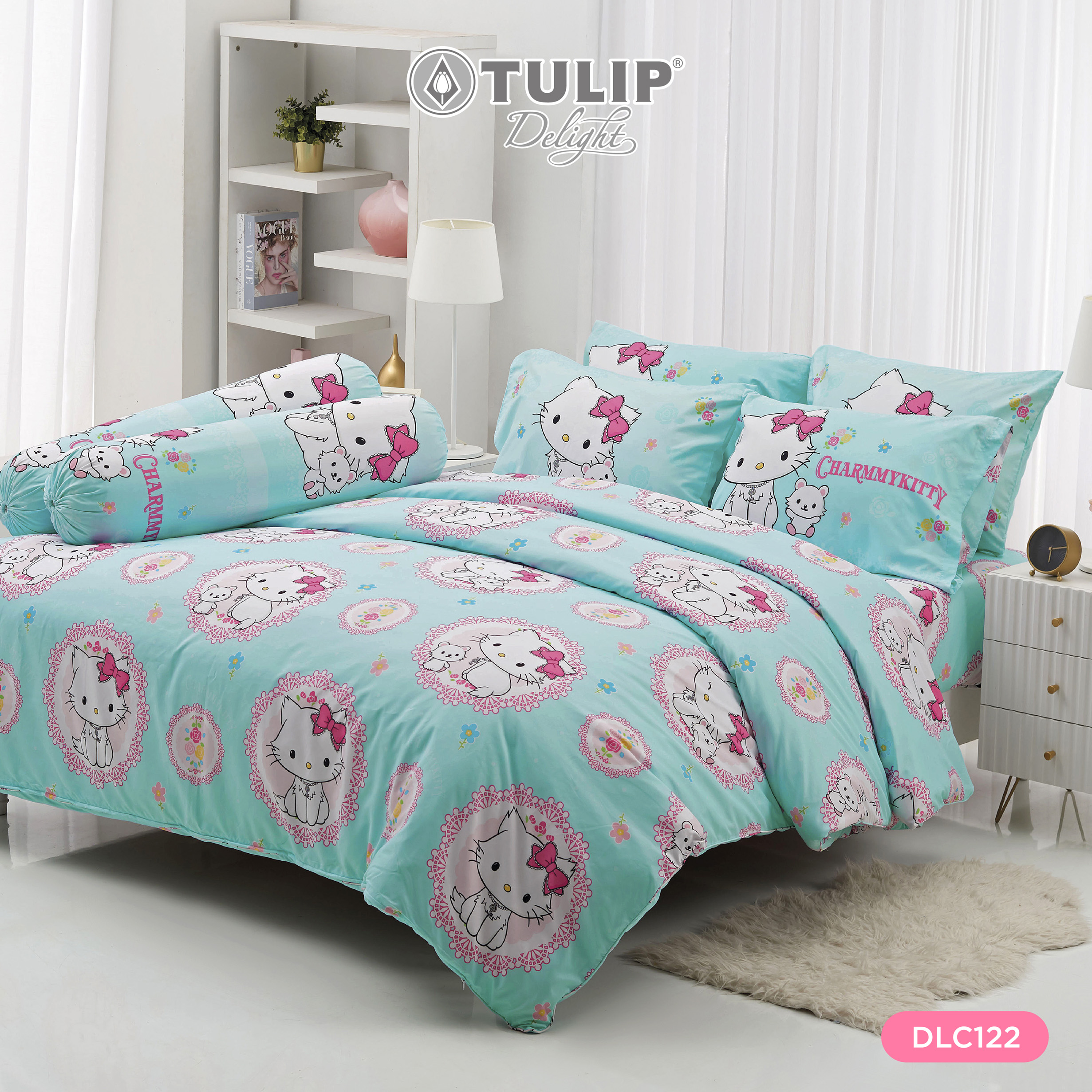 Feline Fantasy Quilted Blanket NCU0PD482 main image 1