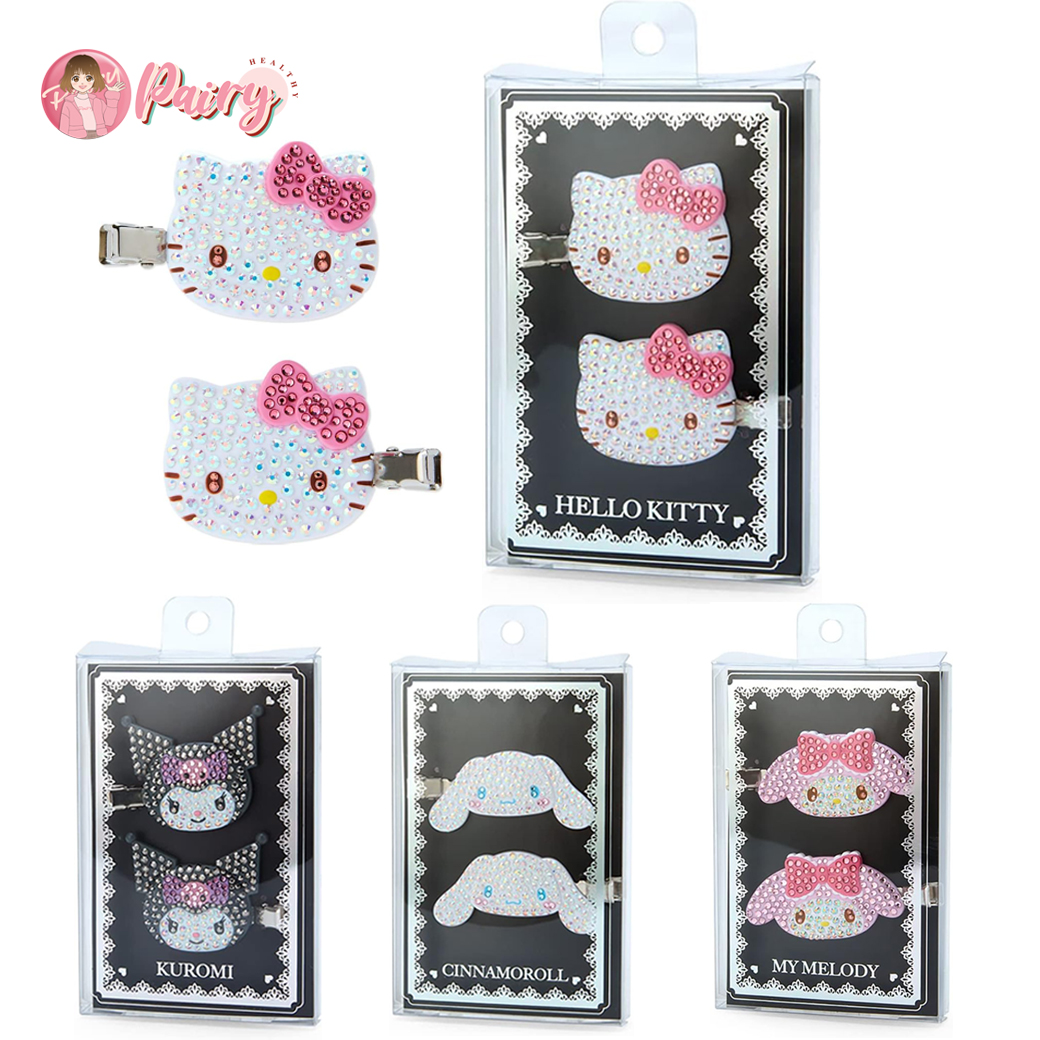 Sanrio Diamond Hair Clip, Premium Model, Japan, Genuine Sanrio Hair Clip. ราคา 890 บาท*ส่งฟรี
