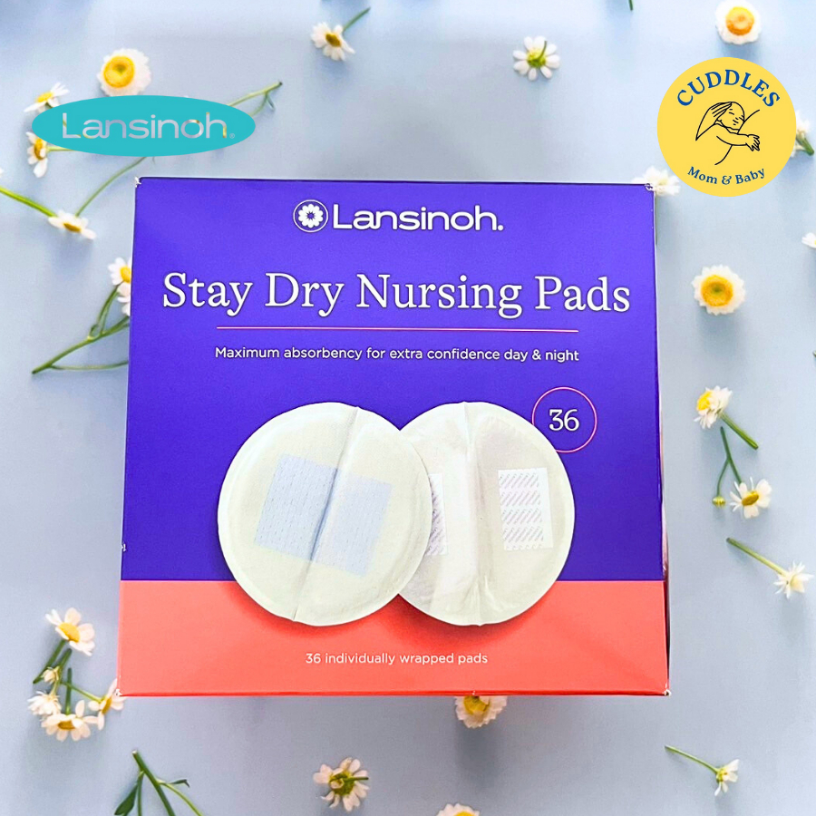 (Lansinoh) Stay Dry Nursing Pads แผ่นซับน้ำนม แบบใช้แล้วทิ้ง สำหรับคุณแม่