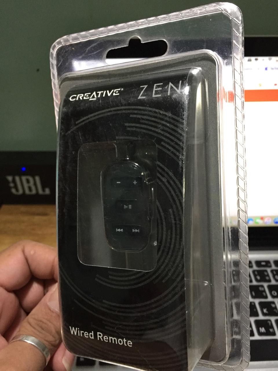 Creative Zen Wired Remote Control สินค้าใหม่ ประกัน 1 เดือน
