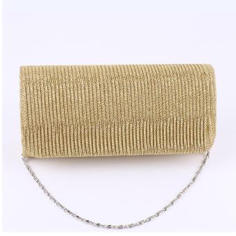 Hennes Drape Handbag New Dinner Handbag Tide One Shoulder Evening Bags Lady Bag - Gold Hennes Drape Handbag New Dinner Handbag Tide One Shoulder Evening Bags Lady Bag - Gold