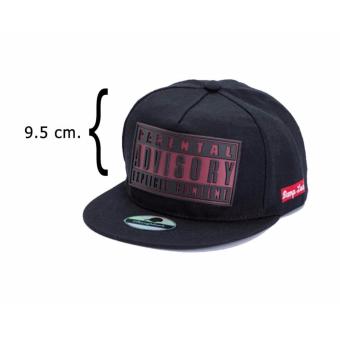 Advisory Cap สีดำ ลายแดงเข้ม หมวกแก็ปแนวเบสบอลฮิปฮอป ทรงเท่ห์เนื้อผ้าดี สวมใส่สบาย Advisory Cap สีดำ ลายแดงเข้ม หมวกแก็ปแนวเบสบอลฮิปฮอป ทรงเท่ห์เนื้อผ้าดี สวมใส่สบาย