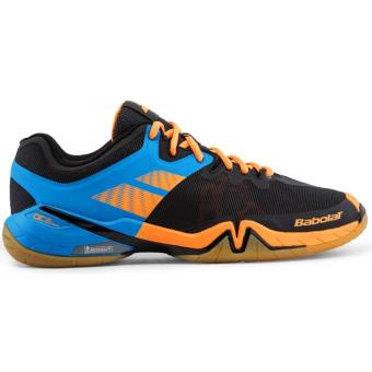 ประเทศไทย BABOLAT รองเท้าแบดมินตันผู้ชาย รุ่น SHADOW TOUR MEN-17(สีดำ/สีส้ม)