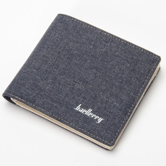 Baellerry Canvas Short Paragraph Mini Wallet Male Wallet -Brown -intl July 2018 - 2 Baellerry Canvas Short Paragraph Mini Wallet Male Wallet -Brown -intl - 2