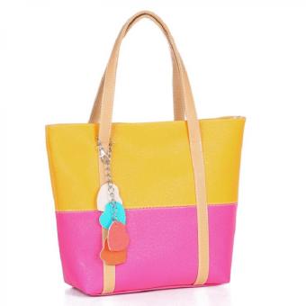 โปรโมชั่นพิเศษ กระเป๋าสะพายข้างแฟชั่นสายสีทอง (สีเหลือง+สีชมพู) รุ่น419 เปรียบเทียบราคา กระเป๋าสะพายข้างแฟชั่นสายสีทอง (สีเหลือง+สีชมพู) รุ่น419