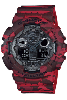 ต้องการขายด่วน Casio G-Shock นาฬิกาข้อมือผู้ชาย ลายพรางสีแดง สายเรซิน รุ่นGA-100CM-4ADR รีวิว Casio G-Shock นาฬิกาข้อมือผู้ชาย ลายพรางสีแดง สายเรซิน รุ่นGA-100CM-4ADR