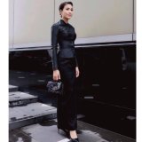 เสื้อผ้าแฟชั่นสตรี ชุดไทยจิตรดา-ผ้าไหม งานพรีเมี่ยม สุดหรู ชุดดำ ชุดงานพระราชพิธี ชุดไทยจิตลดา-สีดำ