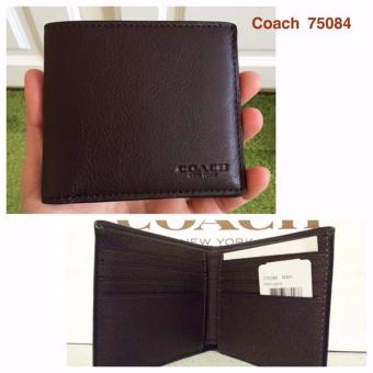 ต้องการขาย Coach 75084 Double Billfold Sport Calf Leather Wallet Mahogany จัดโปรโมชั่น Coach 75084 Double Billfold Sport Calf Leather Wallet Mahogany