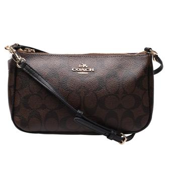 รีวิว Coach กระเป๋าสะพายสำหรับผู้หญิง รุ่น F36674 - Brown Black ขอเสนอ Coach กระเป๋าสะพายสำหรับผู้หญิง รุ่น F36674 - Brown Black