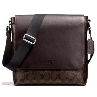 เปรียบเทียบราคา กระเป๋า COACH F54771 CHARLES SMALL MESSENGER IN SIGNATURE (MABR) ลดราคา กระเป๋า COACH F54771 CHARLES SMALL MESSENGER IN SIGNATURE (MABR)