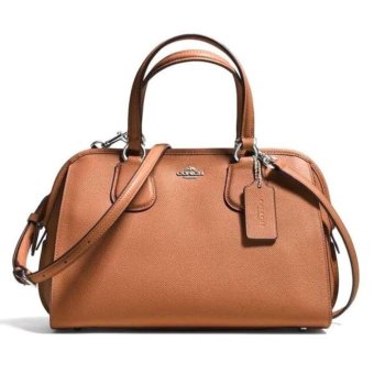COACH NOLITA SATCHEL IN CROSSGRAIN LEATHER รุ่น 37138 - Saddle COACH NOLITA SATCHEL IN CROSSGRAIN LEATHER รุ่น 37138 - Saddle