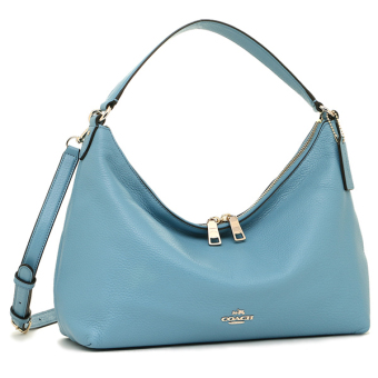 รีวิว Coach Pebble Leather East West Celeste Convertible Hobo Bag SaddleF36628 เปรียบเทียบราคา Coach Pebble Leather East West Celeste Convertible Hobo Bag SaddleF36628