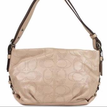 COACH Perforated Leather Duffle Handbag COACH Perforated Leather Duffle Handbag