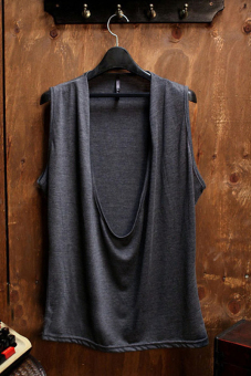 คน Toprank เสื้อยืดเสื้อกล้ามเสื้อแขนกุดเสื้อกล้ามเสื้อแฟชั่นผู้ชายธรรมดา ๆ (สีเทา) คน Toprank เสื้อยืดเสื้อกล้ามเสื้อแขนกุดเสื้อกล้ามเสื้อแฟชั่นผู้ชายธรรมดา ๆ (สีเทา)