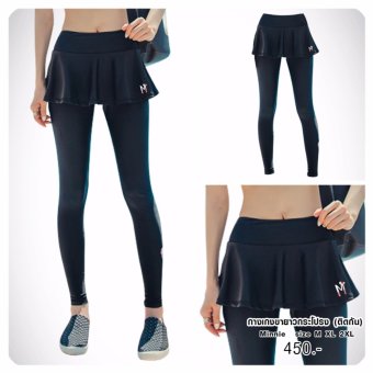 Minnie กางเกงว่ายน้ำขายาวกระโปรง (ติดกัน) ไซร์ M XL 3XL กัน UV 50% Minnie กางเกงว่ายน้ำขายาวกระโปรง (ติดกัน) ไซร์ M XL 3XL กัน UV 50%