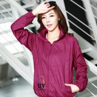 Smartshopping เสื้อกันแดด เสื้อคลุมกันแดด เสื้อกัน UV เสื้อแขนยาวกันยูวี ไซส์ XXL (สีม่วง) Smartshopping เสื้อกันแดด เสื้อคลุมกันแดด เสื้อกัน UV เสื้อแขนยาวกันยูวี ไซส์ XXL (สีม่วง)