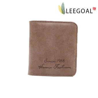 Leegoal สตรีกระเป๋าสตางค์เข็มขัดหนังสั้นเคลือบบัตรเงินเรโทร Leegoal สตรีกระเป๋าสตางค์เข็มขัดหนังสั้นเคลือบบัตรเงินเรโทร