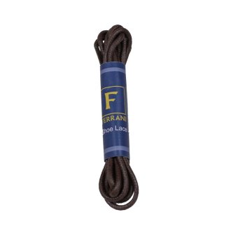 FERRANI เชือกผูกรองเท้าทำงาน สีน้ำตาล ความยาว 80 mm. FERRANI เชือกผูกรองเท้าทำงาน สีน้ำตาล ความยาว 80 mm.