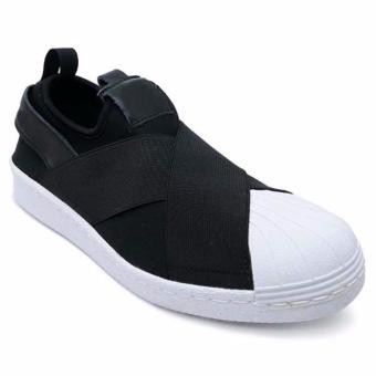 AIR MOVE รองเท้าผ้าใบผู้หญิง Superstar Slip on (Black) AIR MOVE รองเท้าผ้าใบผู้หญิง Superstar Slip on (Black)