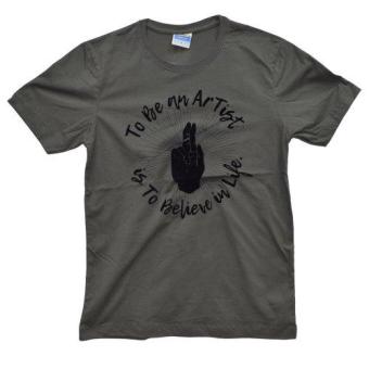 PIMNIYOM T-SHIRT เสื้อยืด คอกลม รุ่น P511 (GREY) PIMNIYOM T-SHIRT เสื้อยืด คอกลม รุ่น P511 (GREY)