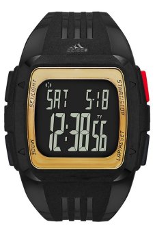 Adidas นาฬิกาข้อมือผู้ชาย สีดำ/ทอง สายเรซิ่น รุ่น ADP6135 Adidas นาฬิกาข้อมือผู้ชาย สีดำ/ทอง สายเรซิ่น รุ่น ADP6135