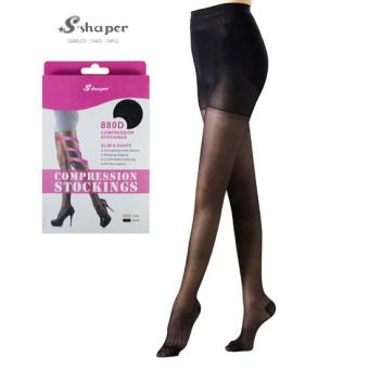S-Shaper ถุงน่องลดขาเรียว เนื้อผ้าอย่างดี ยืดตามหุ่น ใส่ง่าย ไม่รัดแน่น ไม่อึดอัด กันรังสียูวี กันหนาว สีดำ 1 ชิ้น S-Shaper ถุงน่องลดขาเรียว เนื้อผ้าอย่างดี ยืดตามหุ่น ใส่ง่าย ไม่รัดแน่น ไม่อึดอัด กันรังสียูวี กันหนาว สีดำ 1 ชิ้น