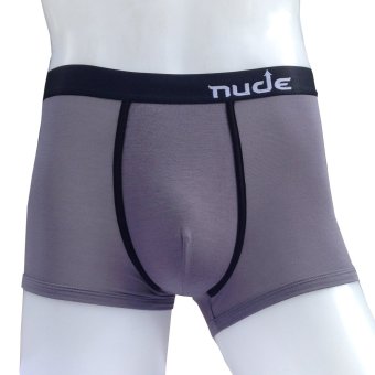 OME NUDE ชุดชั้นในชาย NUDE DARK GREY – TRUNKS 1 กล่อง มี 2 ตัว OME NUDE ชุดชั้นในชาย NUDE DARK GREY – TRUNKS 1 กล่อง มี 2 ตัว