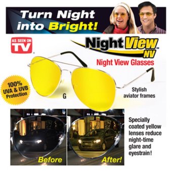 แว่นตาขับรถกลางคืน แว่นตาตัดหมอก Night Vision Polarized แว่นตาขับรถกลางคืน แว่นตาตัดหมอก Night Vision Polarized