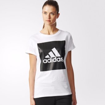 Adidas เสื้อยืด คอกลม Women T-Shirt ESS Logo Lo TEE S97229 WH (790) Adidas เสื้อยืด คอกลม Women T-Shirt ESS Logo Lo TEE S97229 WH (790)