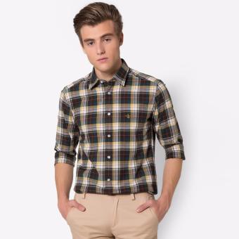 PRIMO LINEA เสื้อเชิ้ตแขนยาว ลายสก็อต รุ่น 4JM42L1081 (สีเขียว) PRIMO LINEA เสื้อเชิ้ตแขนยาว ลายสก็อต รุ่น 4JM42L1081 (สีเขียว)