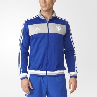 Adidas เสื้อแจ็กเก็ต Chelsea FC Track AJ8225 (Blue) Adidas เสื้อแจ็กเก็ต Chelsea FC Track AJ8225 (Blue)