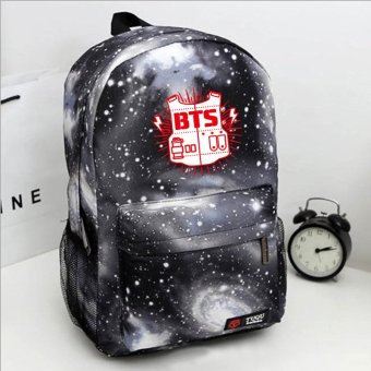 Bts บังทันหนุ่มร้อน Bts กระเป๋าเป้นักเรียนกระเป๋ากระสุนกองกระเป๋าสะพายไหล่-อัลบั้มคู่ Bts โปสเตอร์ B.A.P กระเป๋า (สี: สีดำ) Bts บังทันหนุ่มร้อน Bts กระเป๋าเป้นักเรียนกระเป๋ากระสุนกองกระเป๋าสะพายไหล่-อัลบั้มคู่ Bts โปสเตอร์ B.A.P กระเป๋า (สี: สีดำ)