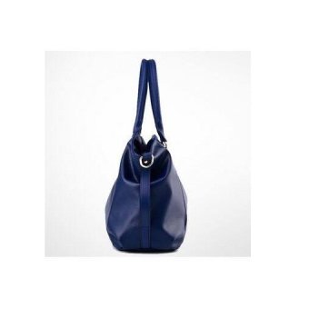 Happy & Lovely bag กระเป๋าสะพายข้างผู้หญิง หนัง PU รุ่น SB0029BL (สีดำ)