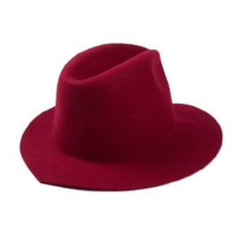 goodtimeshops หมวกปานามา Heart wool - red goodtimeshops หมวกปานามา Heart wool - red