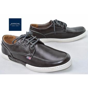 ARROW รองเท้าหนังผู้ชาย Limited edition รุ่น SMN090 (Dark Grey) ARROW รองเท้าหนังผู้ชาย Limited edition รุ่น SMN090 (Dark Grey)
