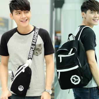 Peimm Modello JANS Showy Style กระเป๋าเป้สะพายหลัง + กระเป๋าสะพายพาดลำตัว กระเป๋าคาดอก สไตส์เกาหลี Peimm Modello JANS Showy Style กระเป๋าเป้สะพายหลัง + กระเป๋าสะพายพาดลำตัว กระเป๋าคาดอก สไตส์เกาหลี