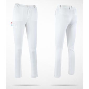 EXCEED LADY GOLF PANTS ( WHITE ) กางเกงกอล์ฟสำหรับสุภาพสตรี สีขาว KUZ018 EXCEED LADY GOLF PANTS ( WHITE ) กางเกงกอล์ฟสำหรับสุภาพสตรี สีขาว KUZ018